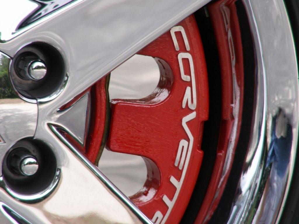 Corvette C6 2005-2013 Brake Pad Covers Polished 4pc